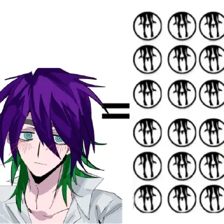 Sticker стики дайсуке - 9