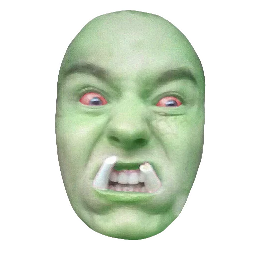 лоб маска щека