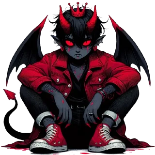 Sticker Варианты демонов @ADdiK666 - 11