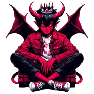 Sticker Варианты демонов @ADdiK666 - 3