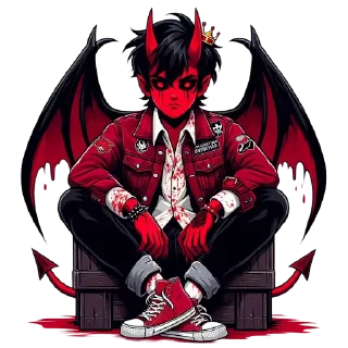 Sticker Варианты демонов @ADdiK666 - 5