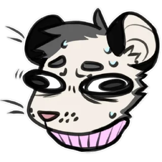 Sticker ADHD bastard by @KeeSandwich - 8