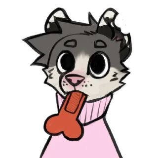 Sticker ADHD bastard by @KeeSandwich - 1