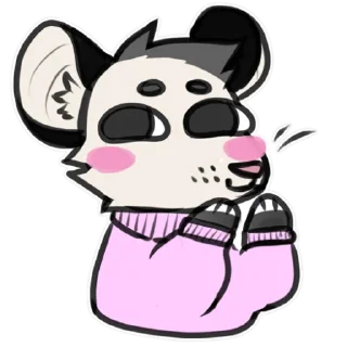 Sticker ADHD bastard by @KeeSandwich - 3