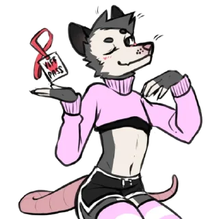 Sticker ADHD bastard by @KeeSandwich - 11