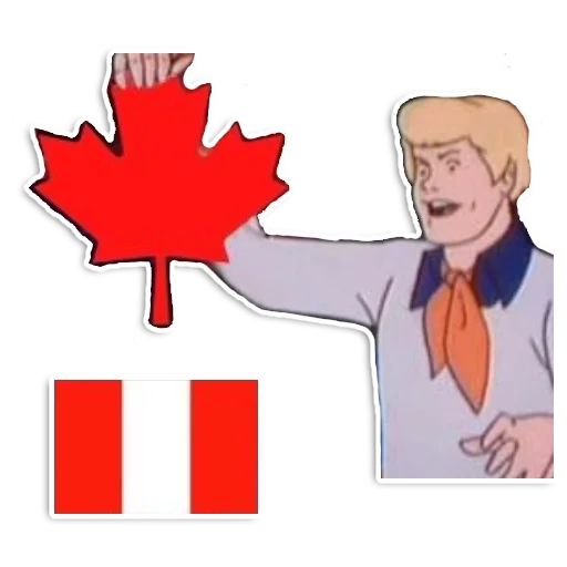 Стикер AFuckingLeaf - 1