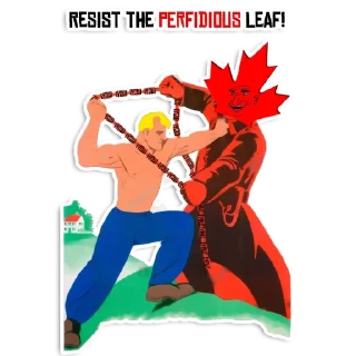 Sticker AFuckingLeaf - 4