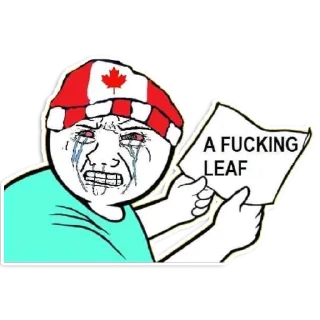 Sticker AFuckingLeaf - 5