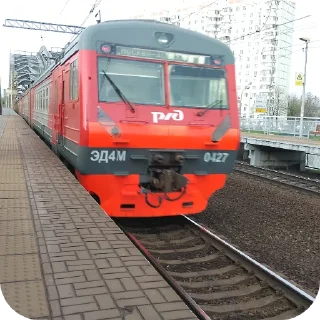 Sticker Стикеры Sasha РЖД play про РЖД и поезда - 11