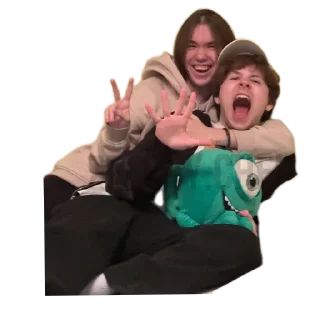 Sticker АХХААХАХААХ АХААХАХАХАХ - 11