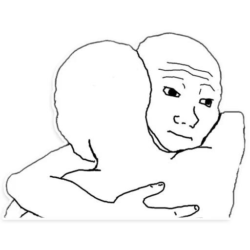 эскиз рисование человеческое лицо