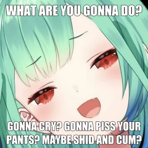 Стикер Animeme #1 by @animemerepo - 3