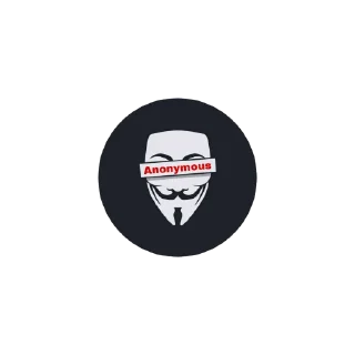 Sticker АНОНИМУСЫ - 4