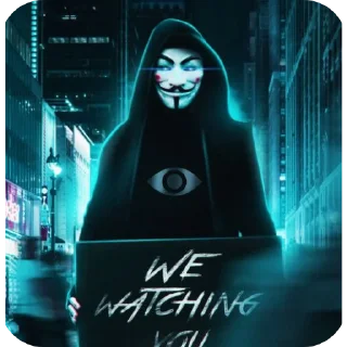 Sticker АНОНИМУСЫ - 5