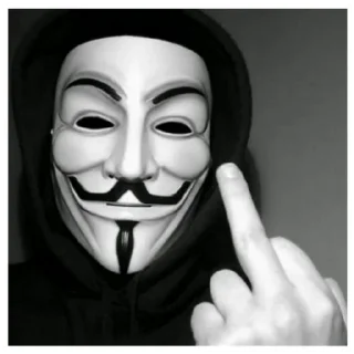 Sticker АНОНИМУСЫ ТОП КВД ГОВНО - 5