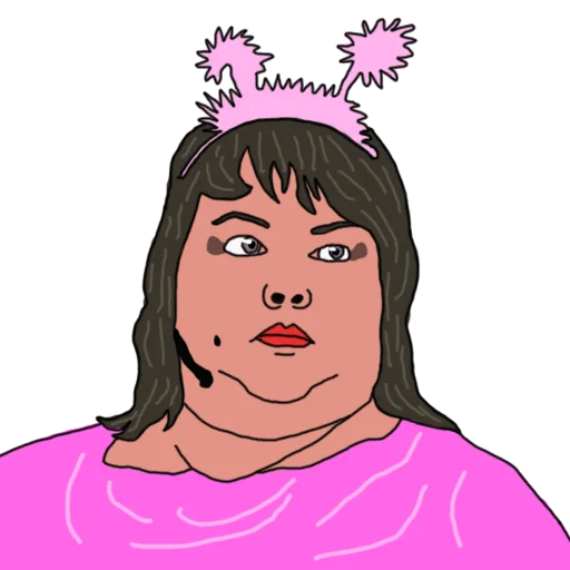 рисование иллюстрация человеческое лицо