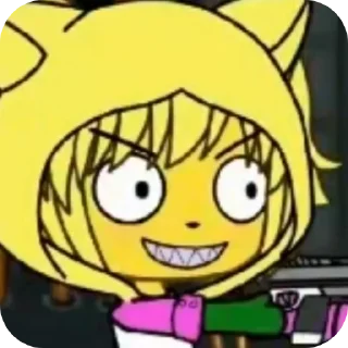 Стикер Кэти антихаг :: @fStikBot - 11