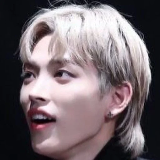 person human face lip