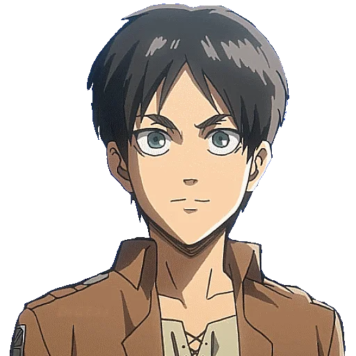 anime cartoon human face