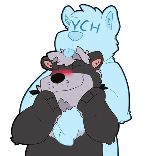 Sticker ATheoryonFurries - 1