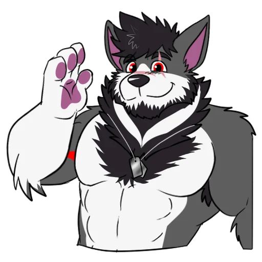 Sticker ATheoryonFurries - 1