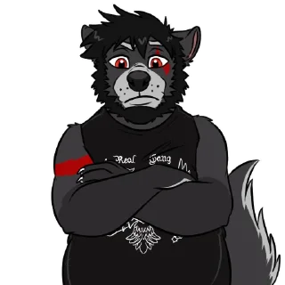 Sticker A Theory on Furries - 0