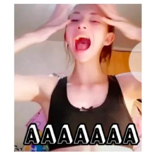 Sticker А ГДЕ ПРОШЛА ТЫ 😎😈😭😎😈😵😵😎😰😵🤯 - 4