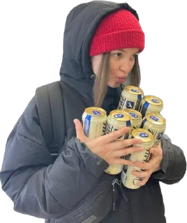 Sticker еее пляж - 1