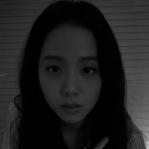 human face black and white person