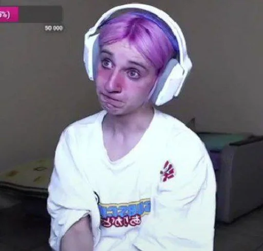 human face person headphones