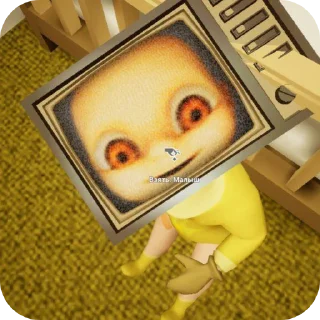 Sticker Абобус в жёлтом 🤪 - 1