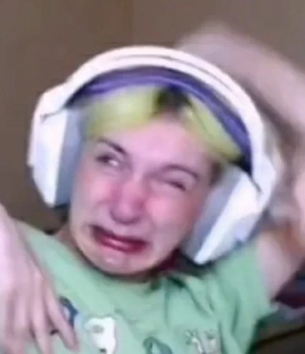 human face headphones person