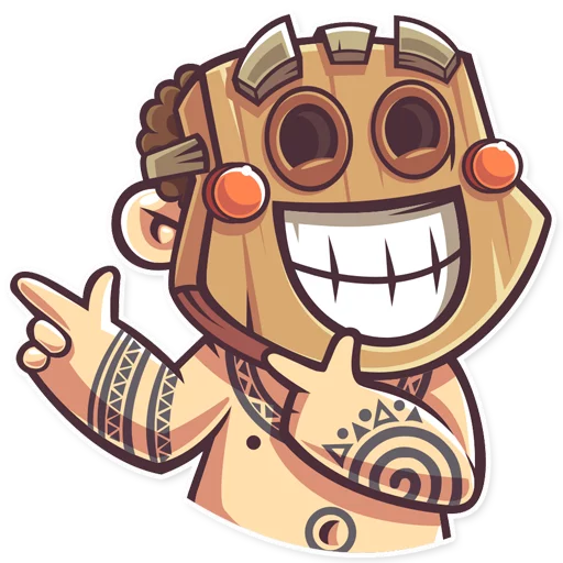 Стикер Tribal Masquerade - 10