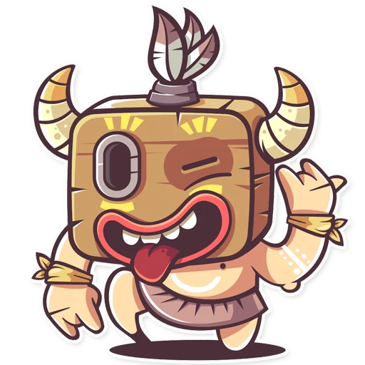 Стикер Tribal Masquerade - 8