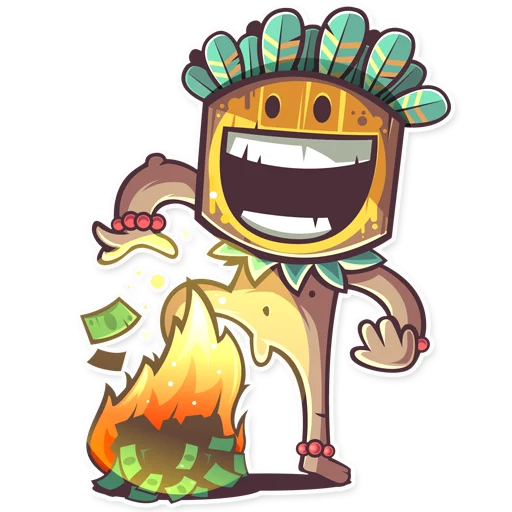 Стикер Tribal Masquerade - 5