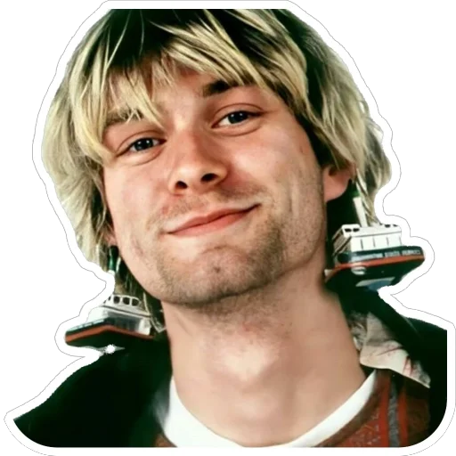 Sticker AboutKurtCobainNirvana - 1