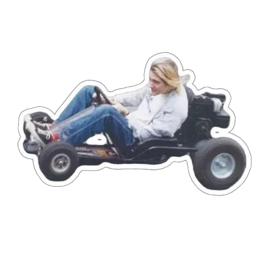 Sticker AboutKurtCobainNirvana - 1