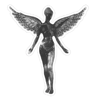 Sticker About Kurt Cobain Nirvana @aboutkurtcobain - 5