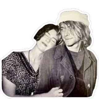 Sticker About Kurt Cobain Nirvana @aboutkurtcobain - 10