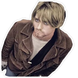 Sticker About Kurt Cobain Nirvana @aboutkurtcobain - 4