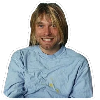 Sticker About Kurt Cobain Nirvana @aboutkurtcobain - 7