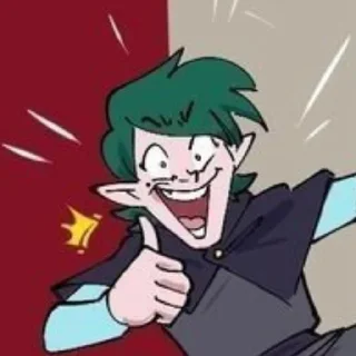 Sticker Эдрик топ - 11