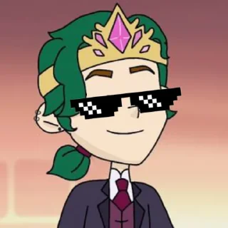 Sticker Эдрик топ - 3