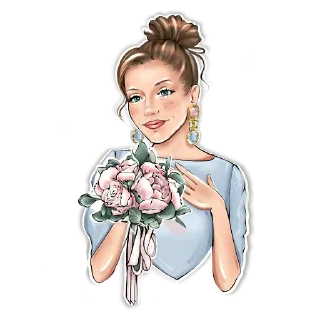 Стикер The Lady @AcademLady - 8