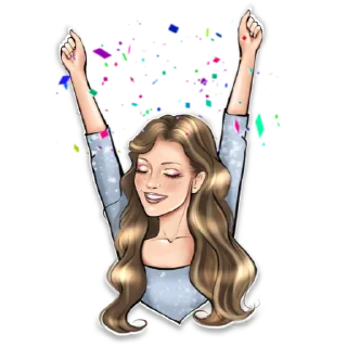 Стикер The Lady @AcademLady - 4