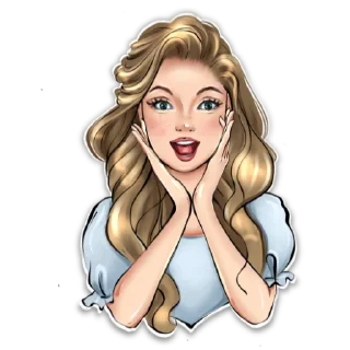 Стикер The Lady @AcademLady - 3