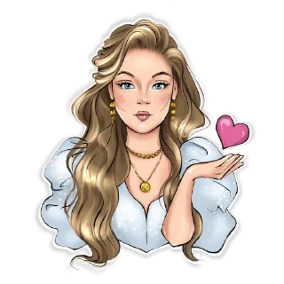 Стикер The Lady @AcademLady - 0