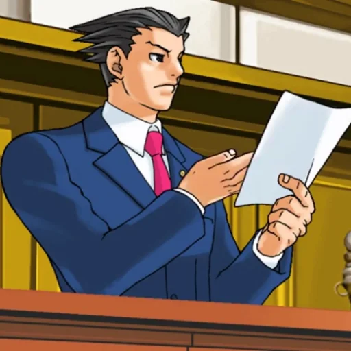 Стикер Ace Attorney - 9