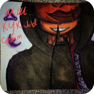 Стикер ачо типа🤨 - 3