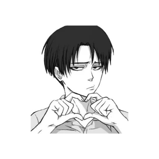 anime sketch human face